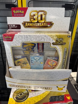 Pokemon 30° Anniversario Collezione Poster