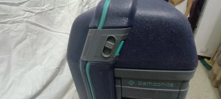 Maleta Samsonite Azul con Ruedas
