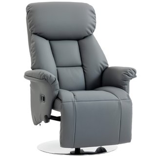 Sillón Relax Giratorio Reclinable 130° con Reposap