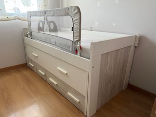 Cama nido infantil con cajones