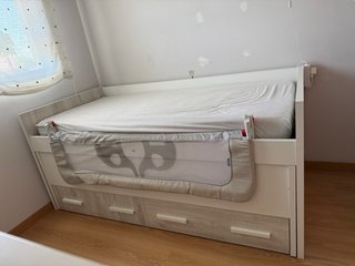 Cama nido infantil con cajones