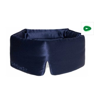 Antifaz Drowsy Seda Azul Noche