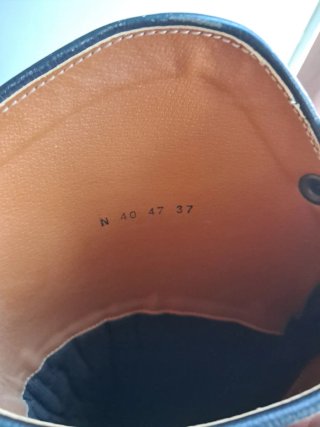 Botas de equitación negras talla 40 y 43