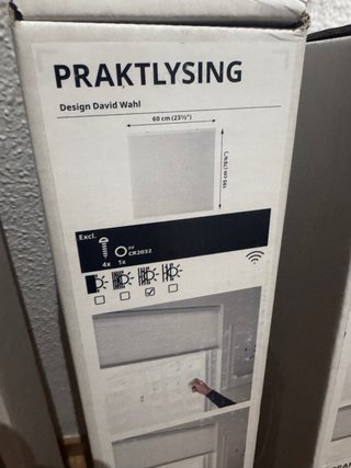 Estor Inalámbrico Ikea PRAKTLYSING.