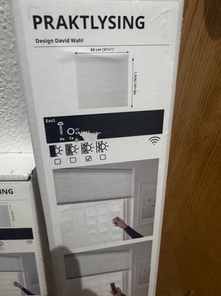 Estor Inalámbrico Ikea PRAKTLYSING.