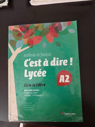 Libro de Francés 1 Bachillerato