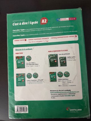 Libro de Francés 1 Bachillerato