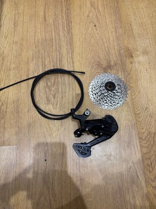 Transmisión Shimano Cassette y Desviador