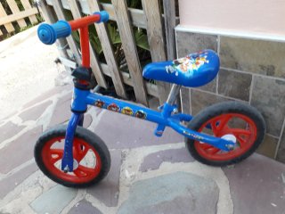Bicicleta infantil sin pedales Paw Patrol