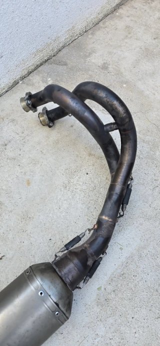 Línea Escape Akrapovic Kawasaki ER6N ER6F