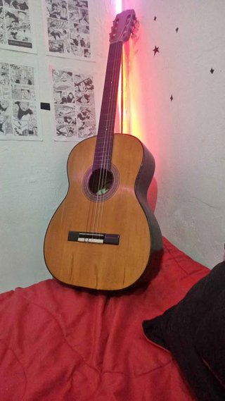 Guitarra Clásica Madera Natural