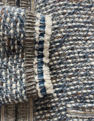 Blazer iBlues azul y gris