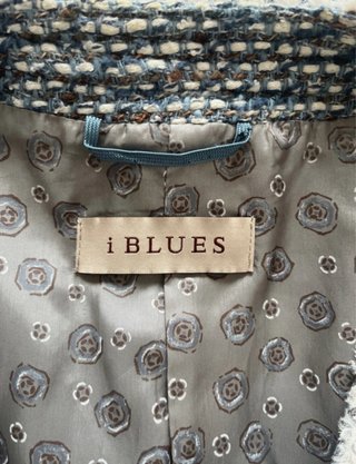 Blazer iBlues azul y gris