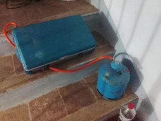 Cocina de camping portátil