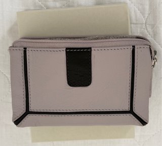 Cartera JL Piel Morada
