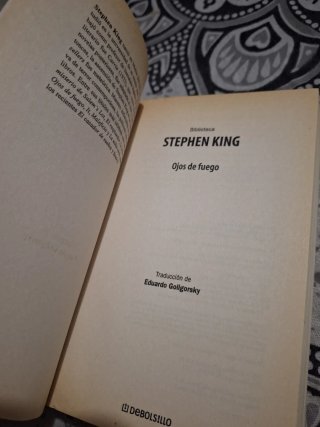 Libro Ojos de fuego