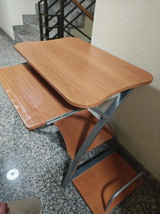 Mesa estudio Escritorio madera y metal