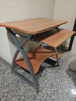 Mesa estudio Escritorio madera y metal