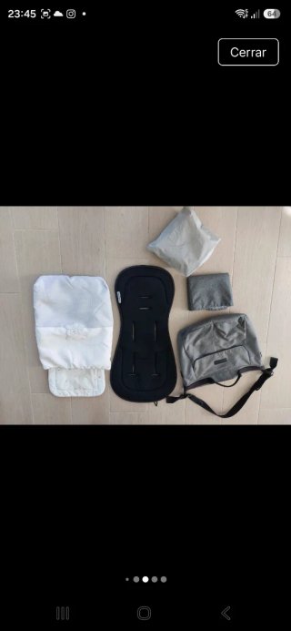 Bugaboo Fox 2 con capazo y accesorios