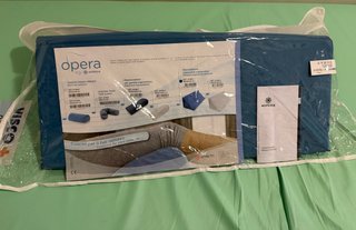 Cama articulada con colchón y cuña postural