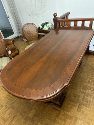 Mueble aparador antiguo con espejo