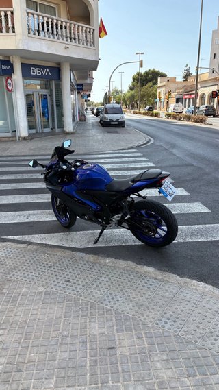 Yamaha YZF R125 Azul/Gris