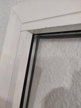 Puerta aluminio con cristal