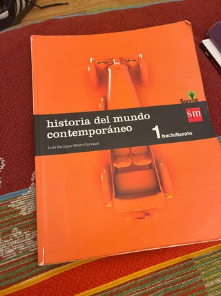 Historia del mundo contemporáneo 1 Bachillerato