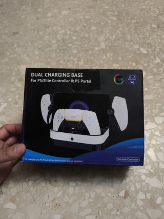 Base de Carga Dual PS5 RGB