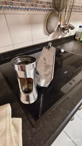 Tabla Scooter Oxelo Gris Plata