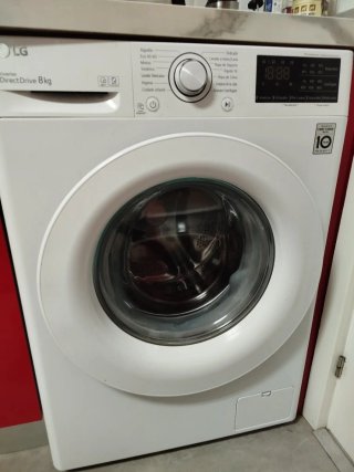 Lavadora LG Direct Drive 8kg