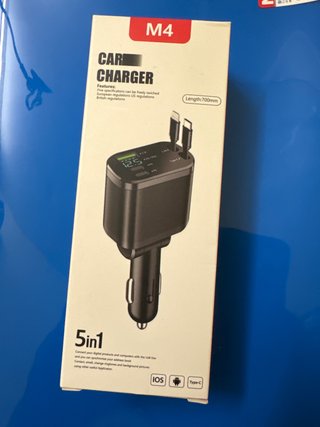 Caricatore Auto M4 5 in 1 USB Tipo-C