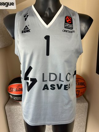 Asvel Villeurbanne LNB Jersey M Edwin Jackson