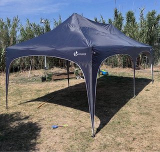 Carpa Plegable Vounot 6x3m con Laterales