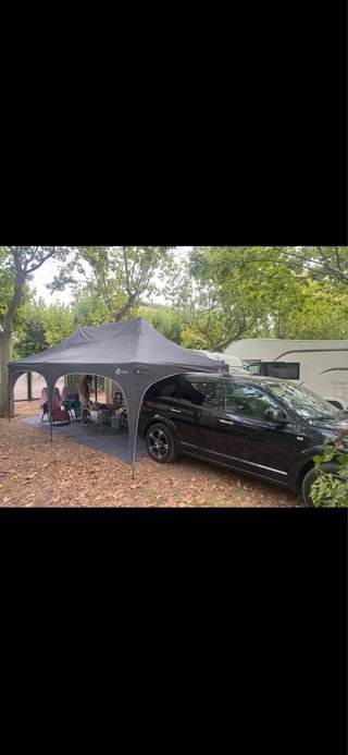 Carpa Plegable Vounot 6x3m con Laterales