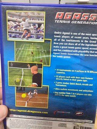Agassi Tennis Generation PS2