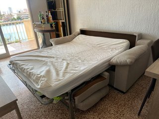 Sofá Cama apertura italiana Beige