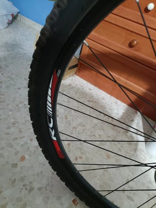 Bicicleta de Montaña Roja RACER 290 FD