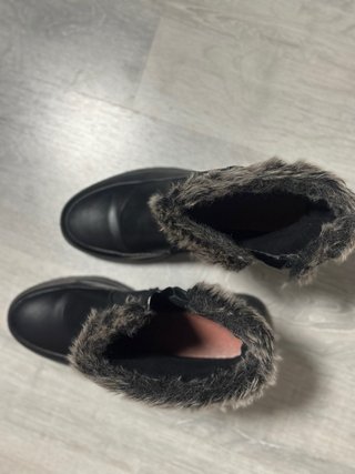 Botas de invierno negras para mujer
