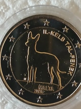 Moneda Malta 2020 Perro
