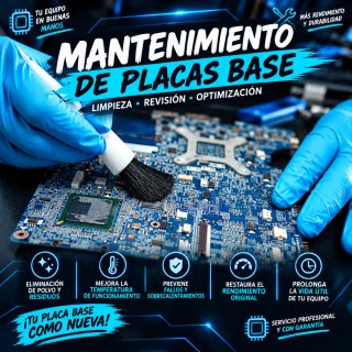 Mantenimiento de Tarjetas Gráficas,placas base