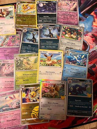 Collezione Carte Pokémon Eeveelution