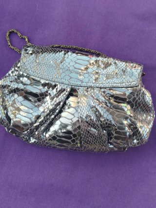 Bolso fiesta vintage bronce