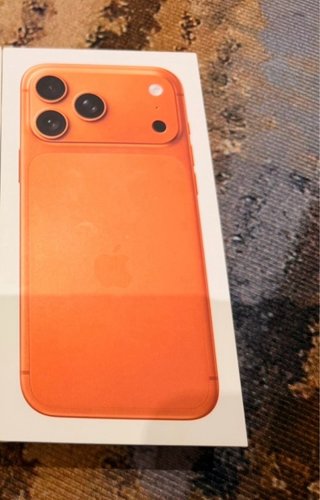 iPhone 17 Pro Max 256GB Dorado/Naranja