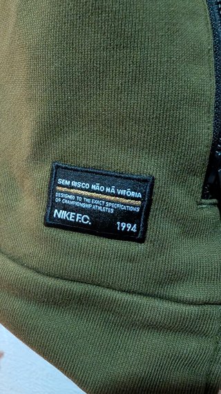 Sudadera Nike FC Verde Militar