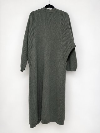 Cárdigan largo Mi&Co Barcelona verde