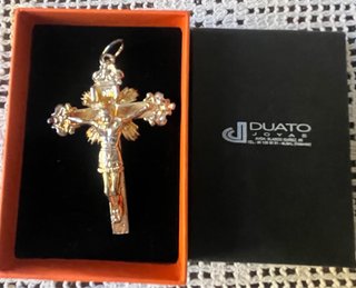 Colgante Cruz DUATO Oro y Plata