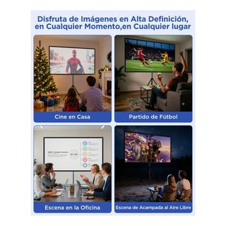 Pantalla Proyección 100 pulg 16:9 4K NUEVA