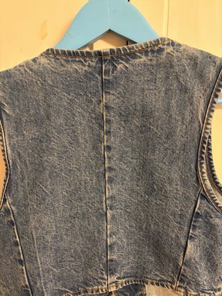 Chaleco vaquero Zara Talla L