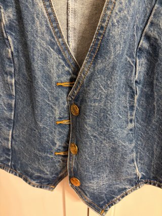 Chaleco vaquero Zara Talla L